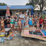 Summer Camp Kids at the pool