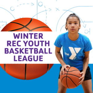 winter youth rec basketball league at the y, register today