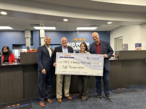 Check presentation from Mid Penn Bank to YMCA of Reading & Berks County