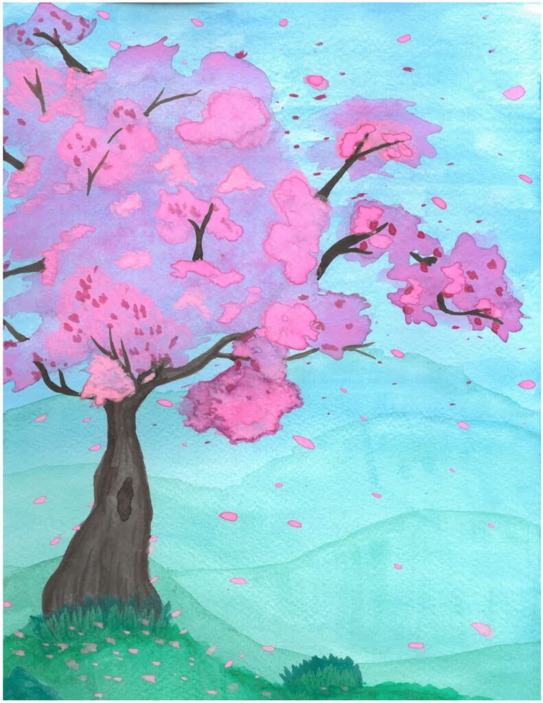 Painting example for Ladies Night
